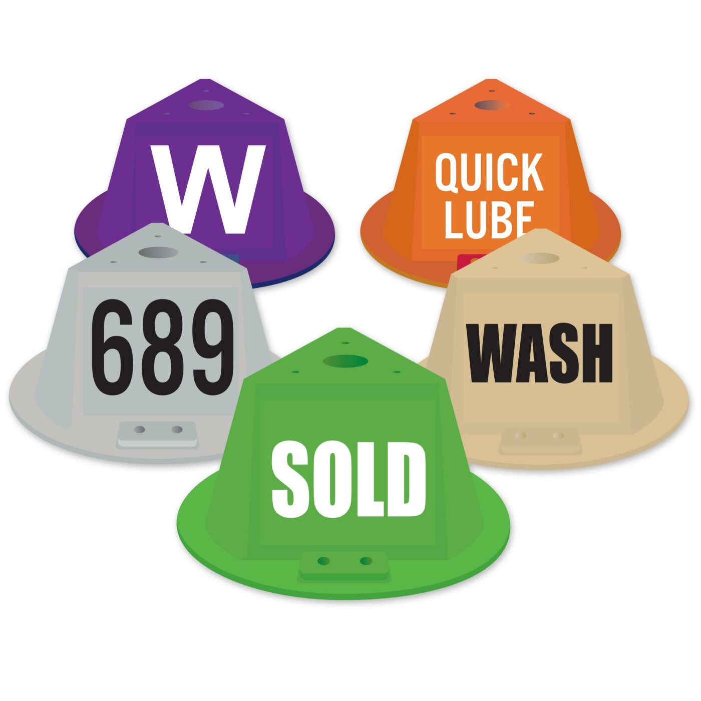 Magnetic Car-Top Hats - Image 2