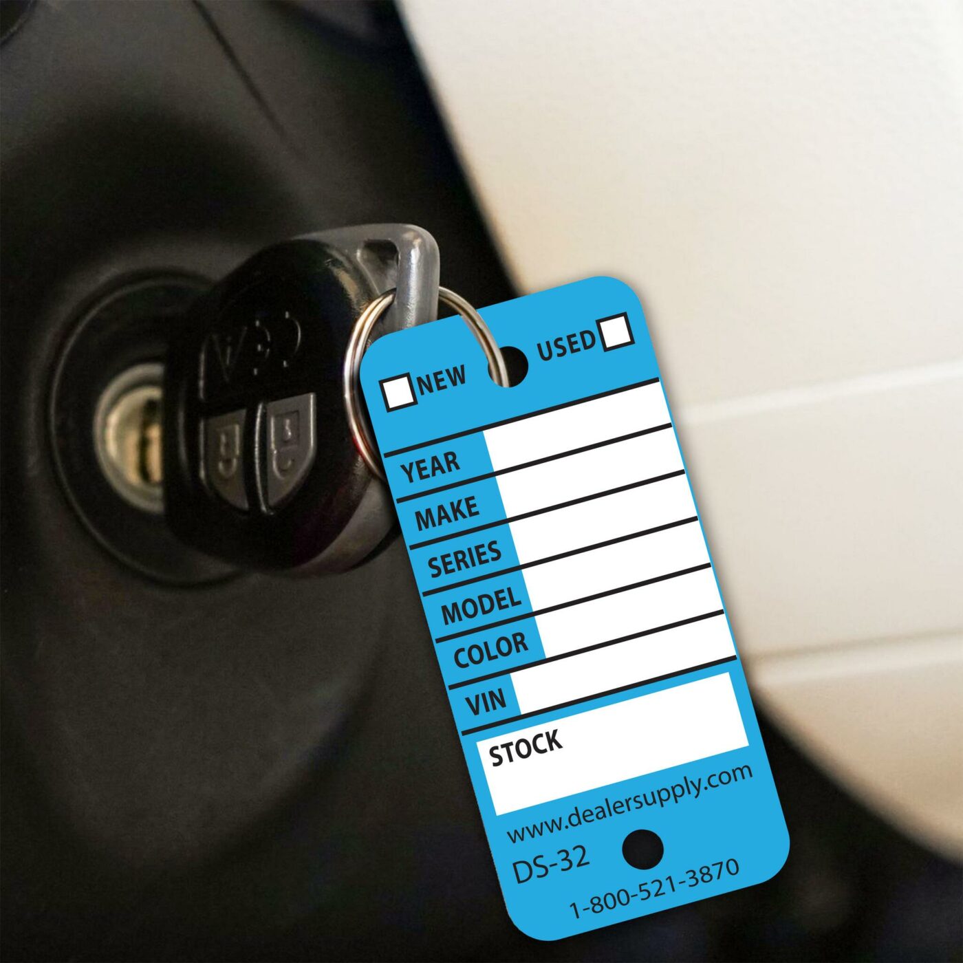Rigid Vinyl Weatherproof Key Tags - Image 2