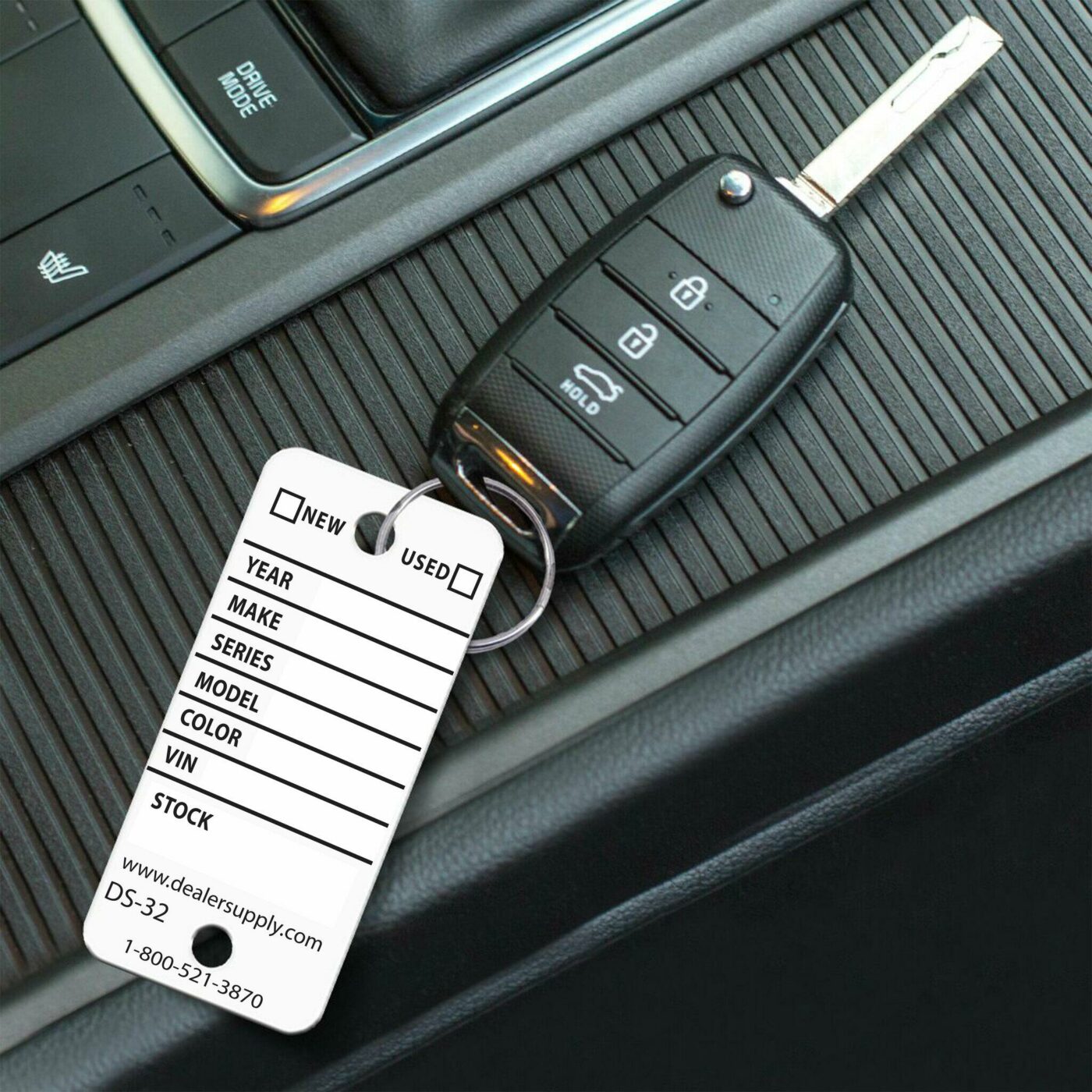 Rigid Vinyl Weatherproof Key Tags - Image 3