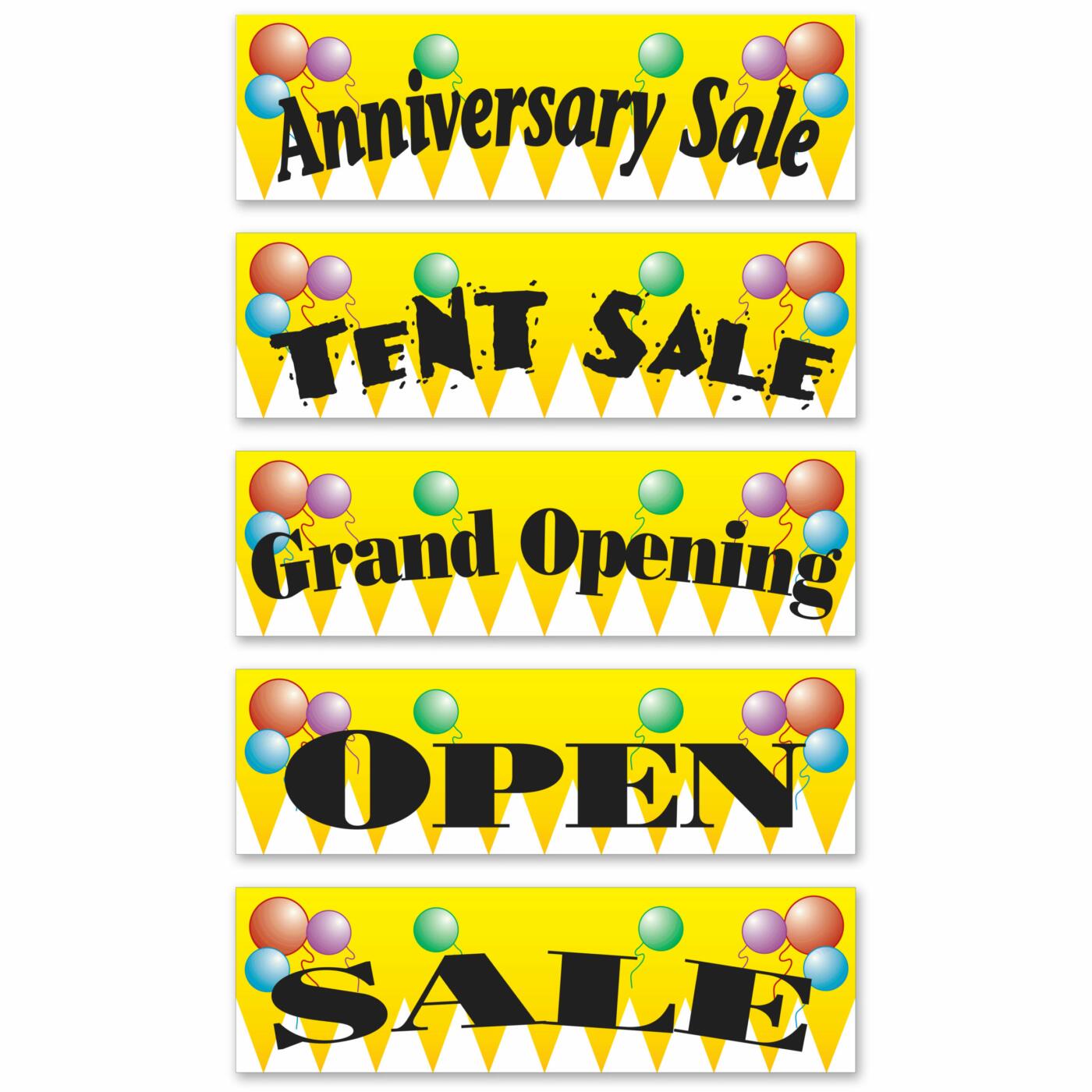 Festive Banners auto dealer supply