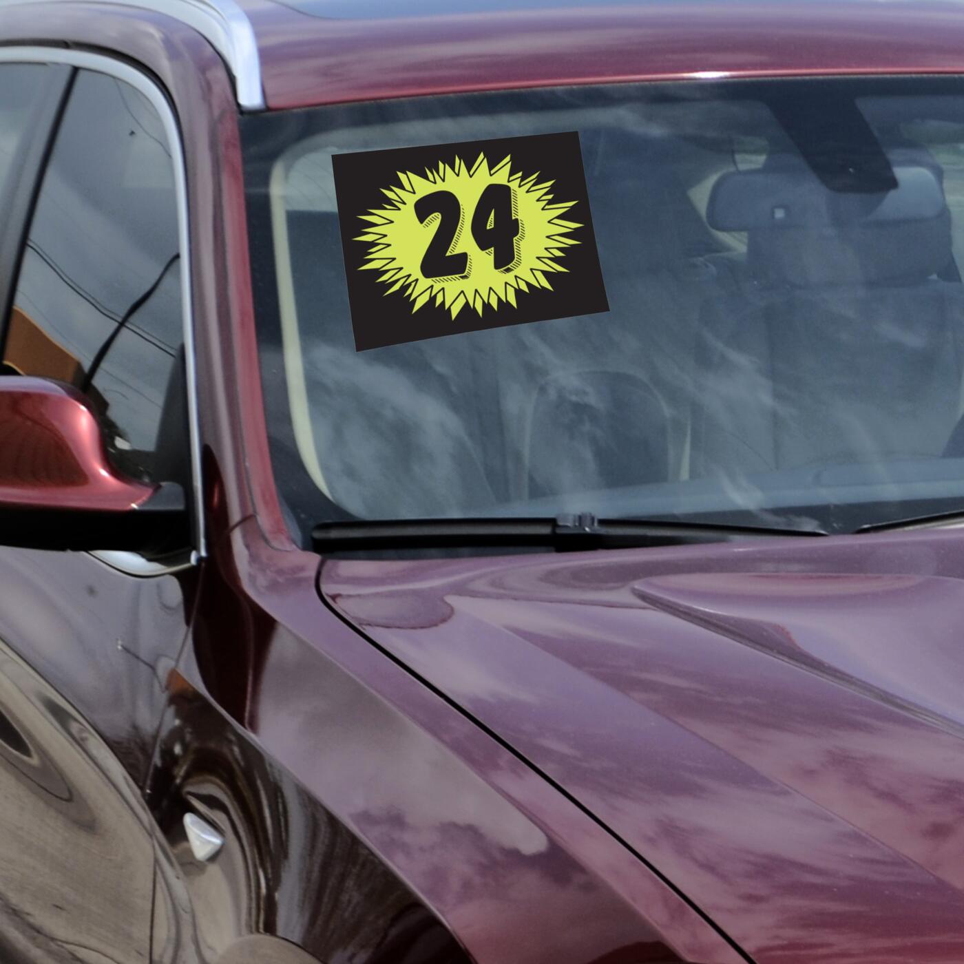 Yearly Explosion Windshield Stickers - Image 3