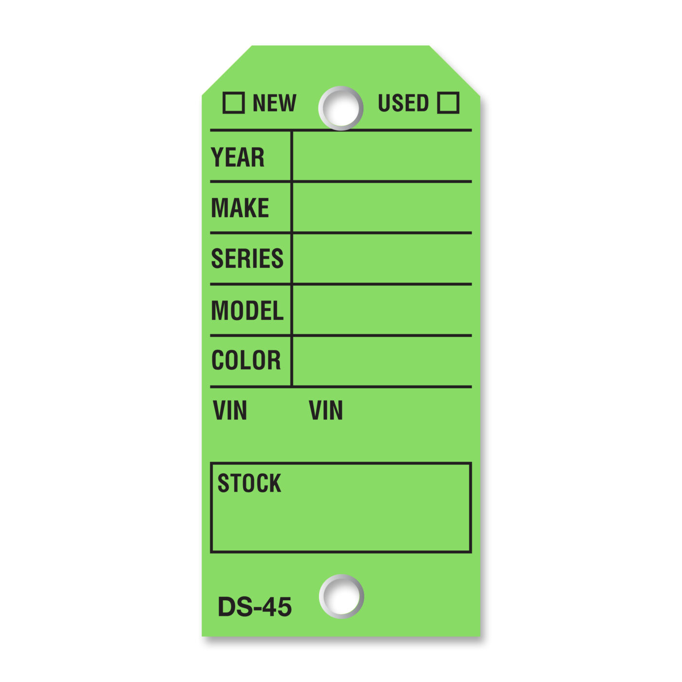 Vehicle Stock Key Tags - Image 4