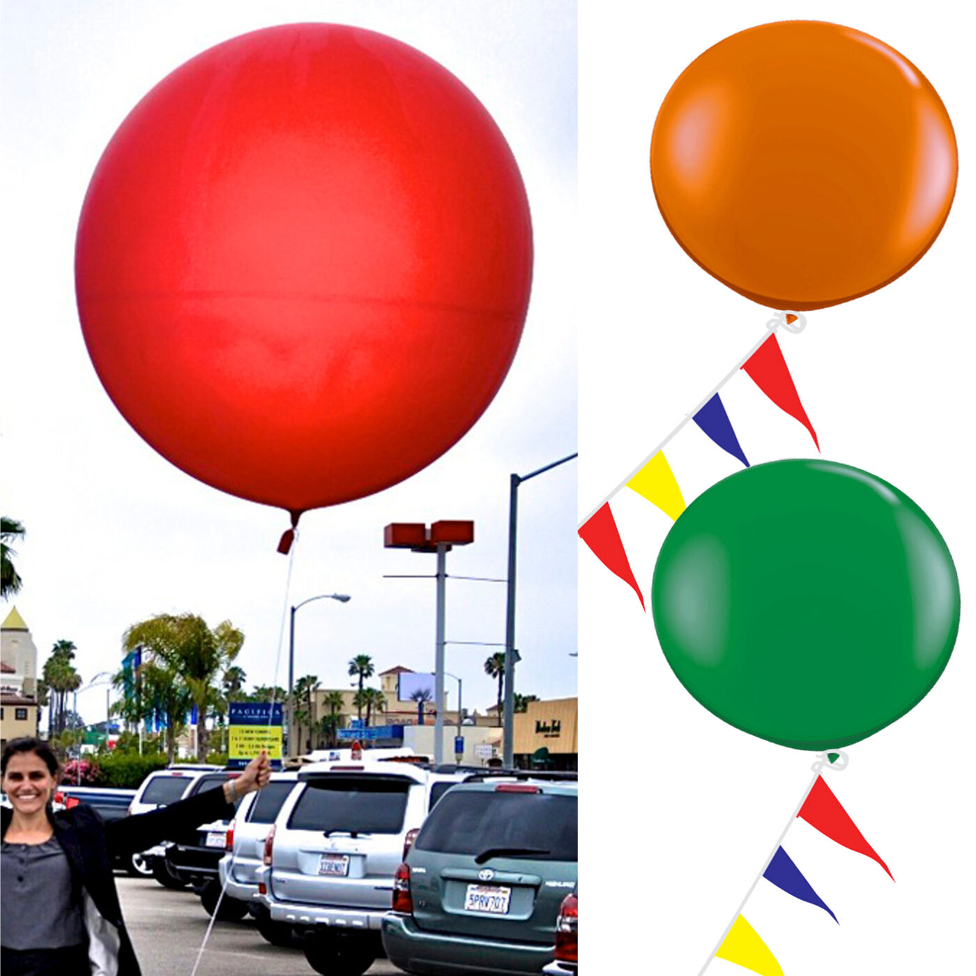 Giant Latex Balloon Combo - Image 2