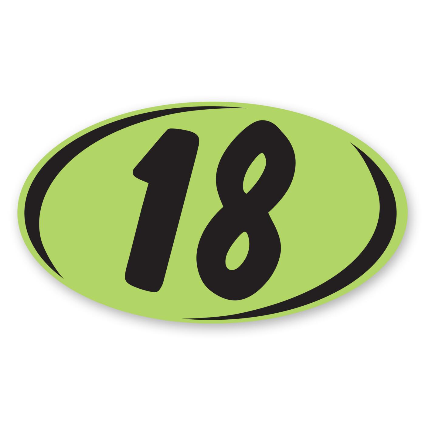 Duo Digit Peel-N-Stick Stickers - Image 3