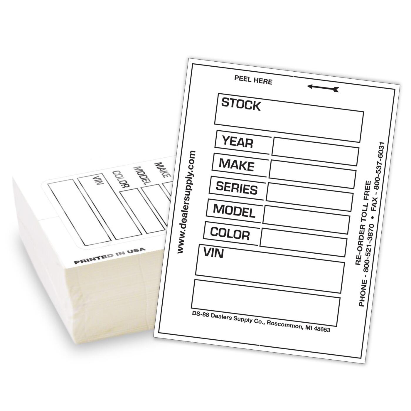Kleer Bak™ Stock Stickers - Image 2