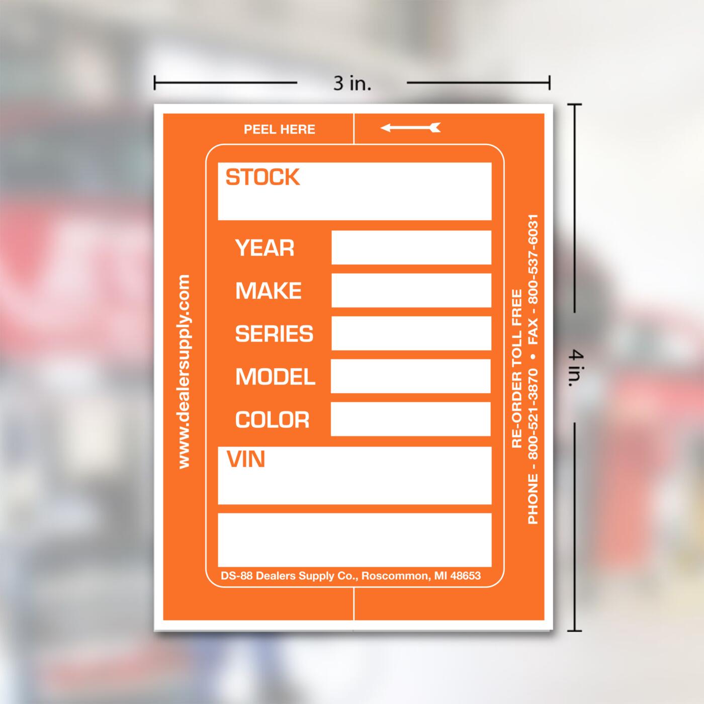 Kleer Bak™ Stock Stickers - Image 3