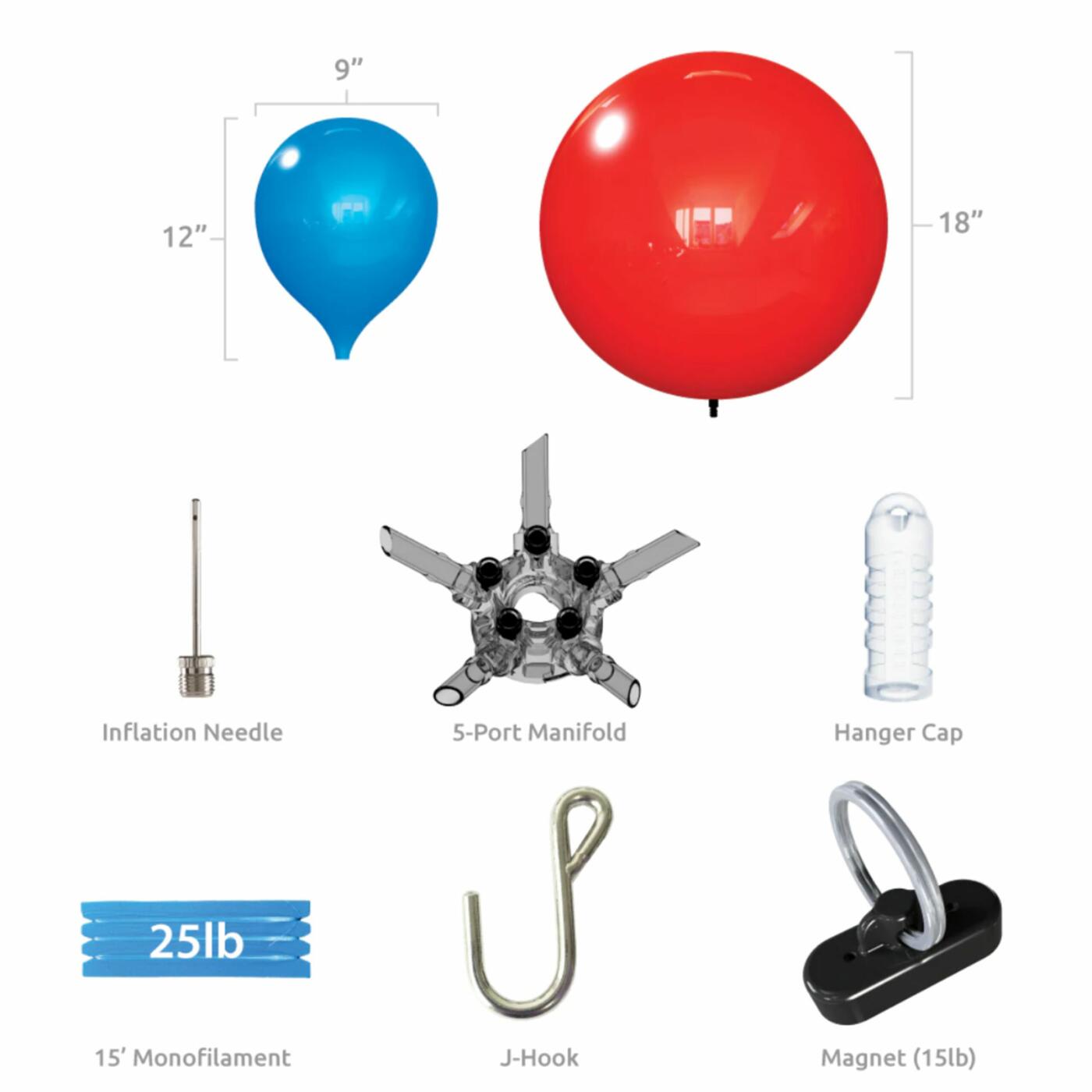 PermaShine® 6-Balloon Bud Kit - Image 5