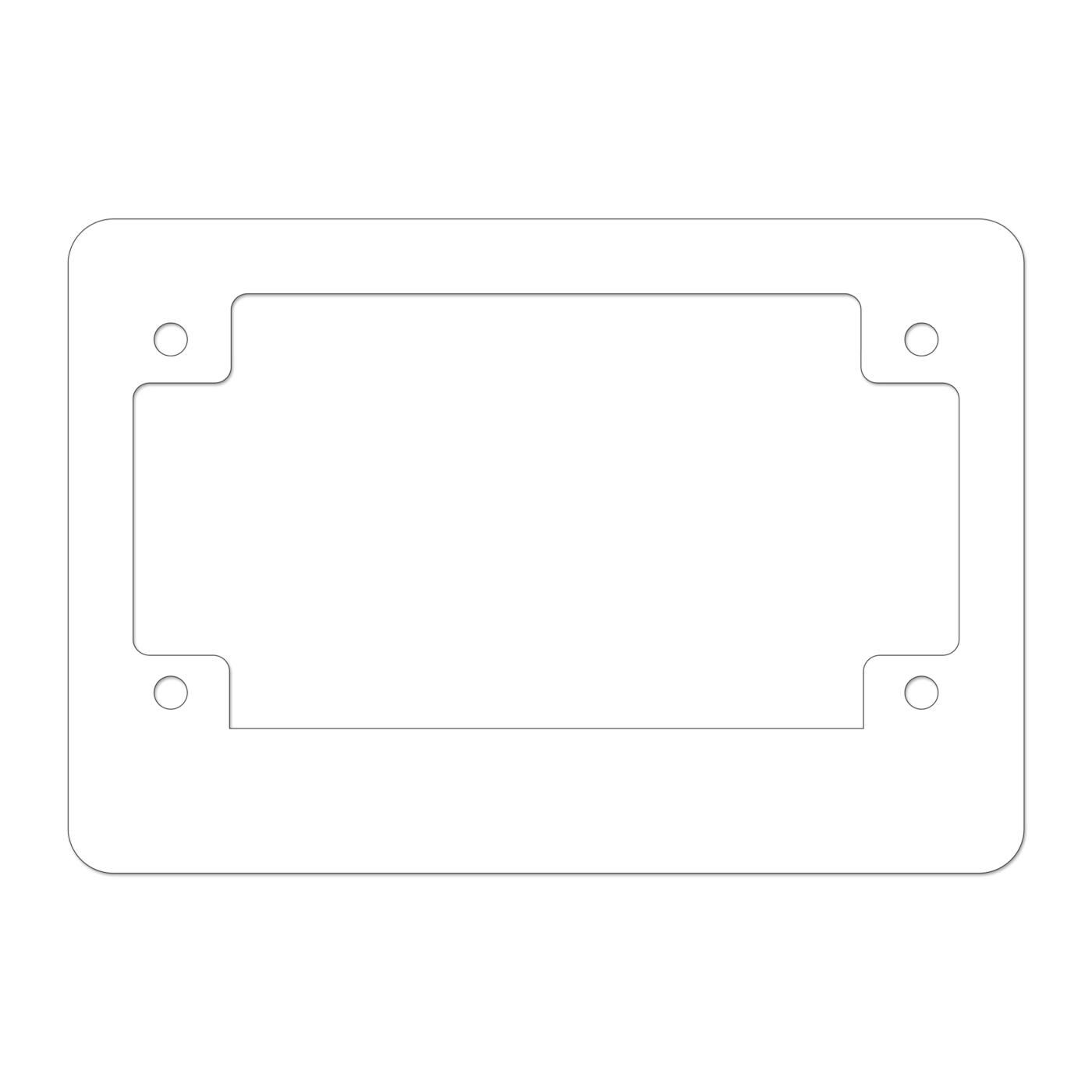 Motorcycle License Plate Frames - Image 4