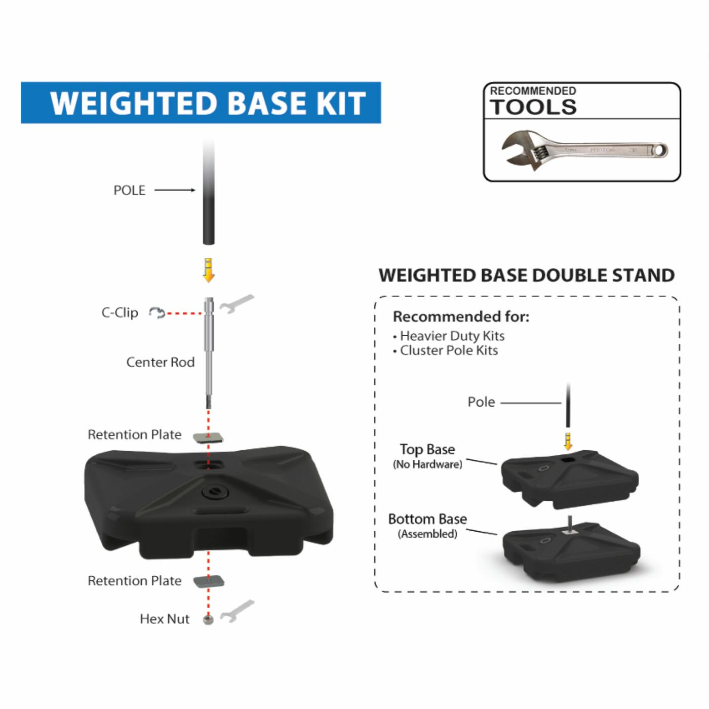 Weighted Base for BalloonBobber® Cluster Kits - Image 4