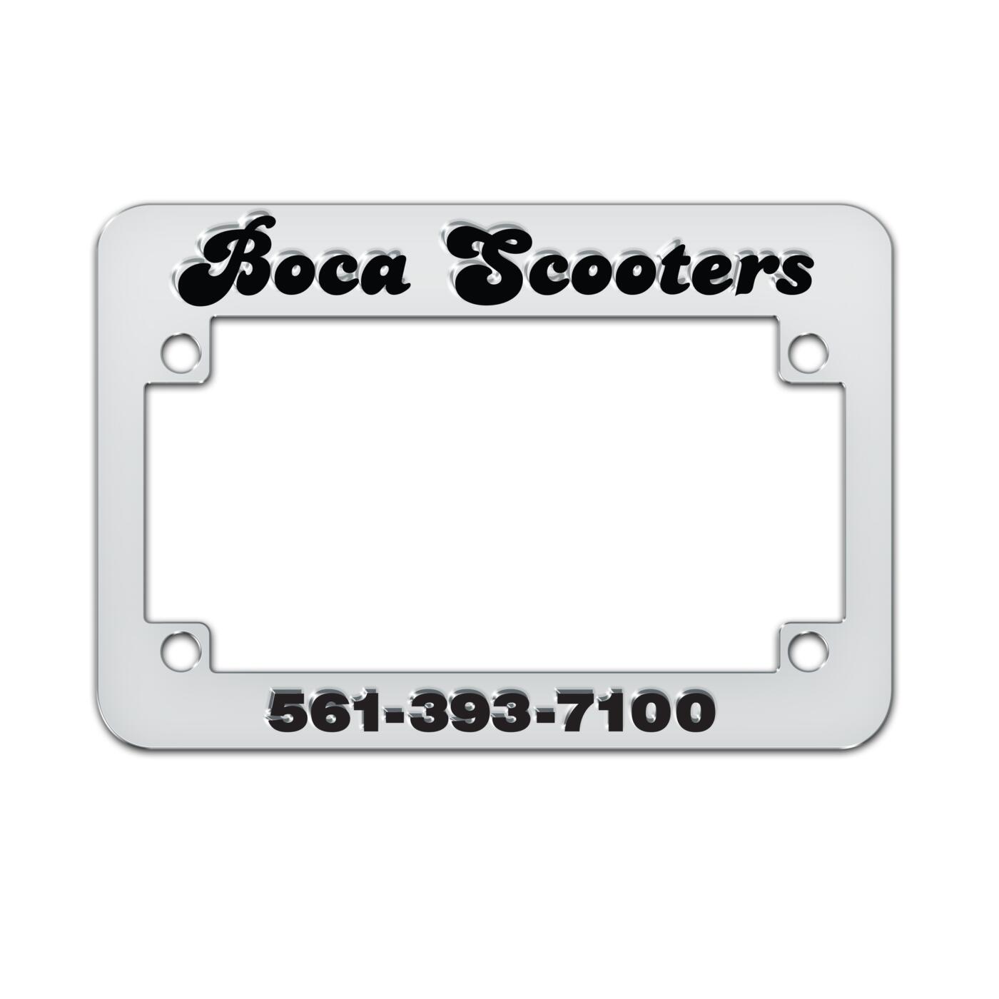 Motorcycle License Plate Frames - Image 3