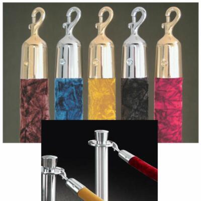 Crushed Velvet Ropes auto dealership showroom