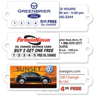 Be Back Service Tags, Dealer Supply, automotive, dealer supply