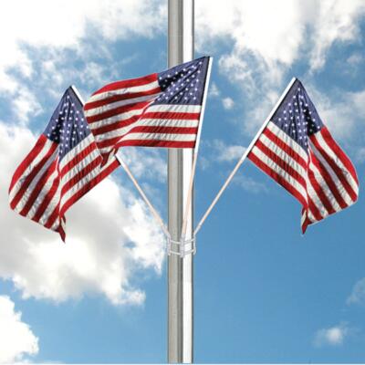 American Flag Cluster Sets Auto dealer supply