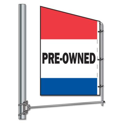 Rotator Pole Flags auto dealer supply