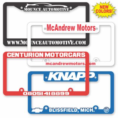 License Frames - clearance