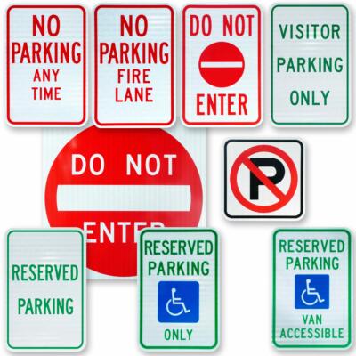 Aluminum Parking Signs