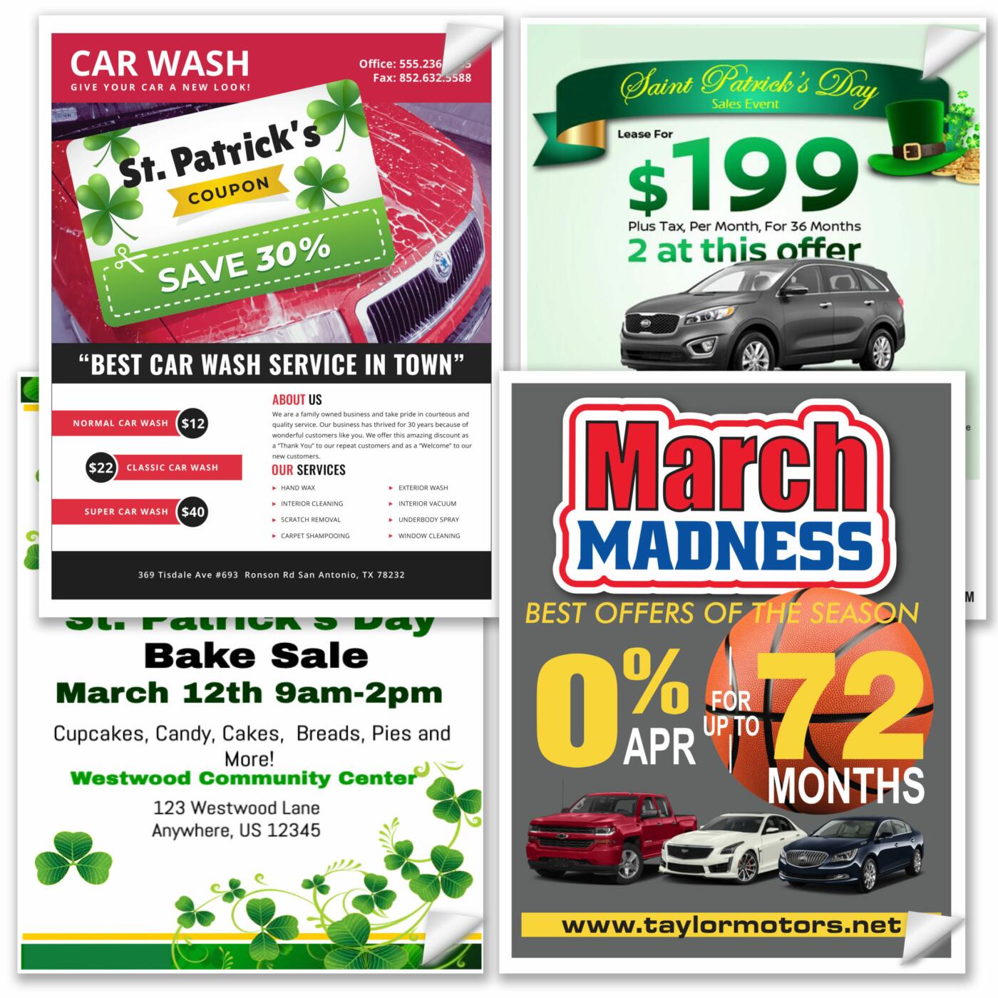 Custom Printed Flyers & Brochures