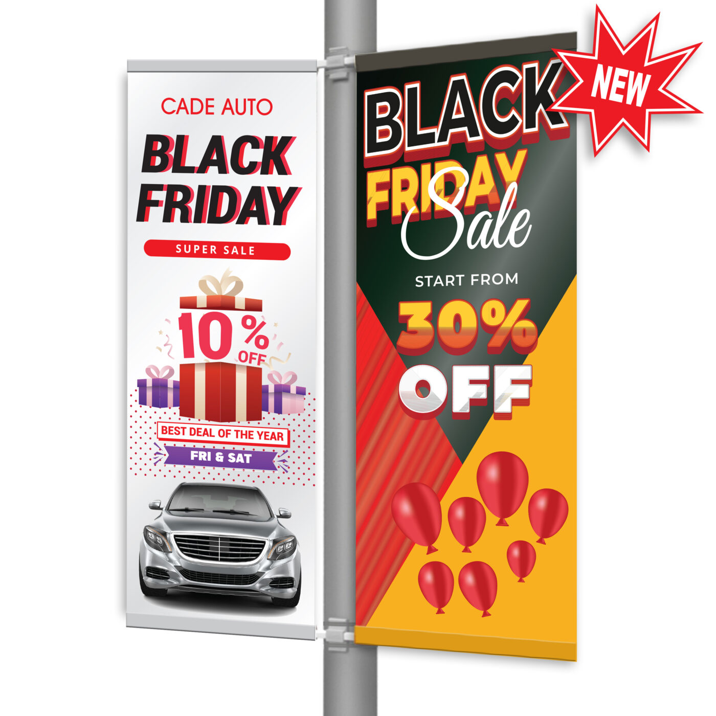 Custom Vinyl Pole Banners - Image 2
